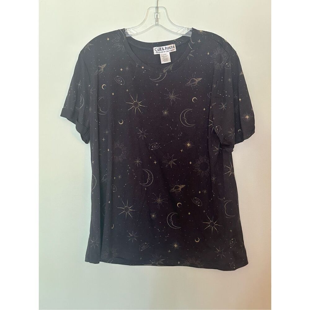 Cut & Paste Sun and Moon T-shirt